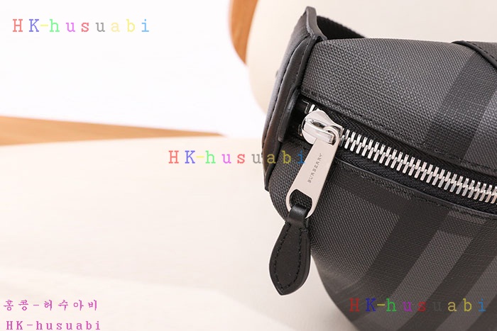 ★미러급★버버리 런던 체크 레더 범백 8014237