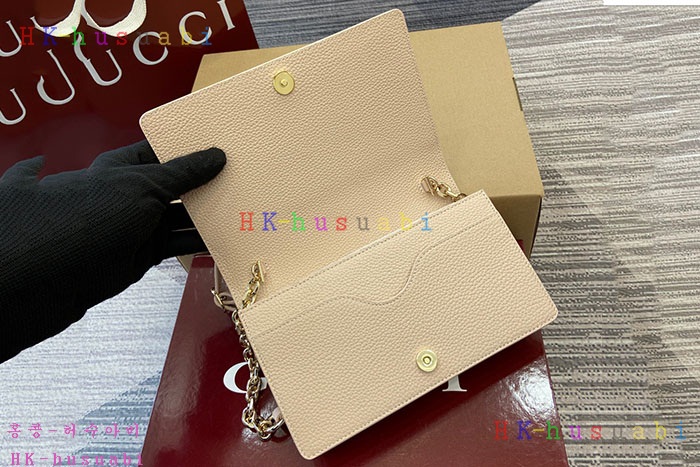 ★미러급★구찌 GG 엠블럼 수퍼 미니 숄더백 818705