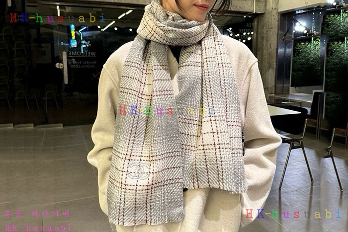 NEW 샤넬  스카프 신상 C 6141112
