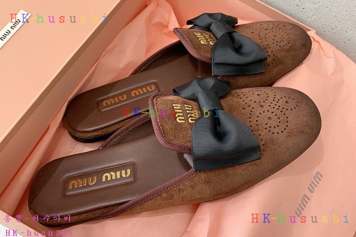 NEW 미우미우 신발 신상 MU 5833009