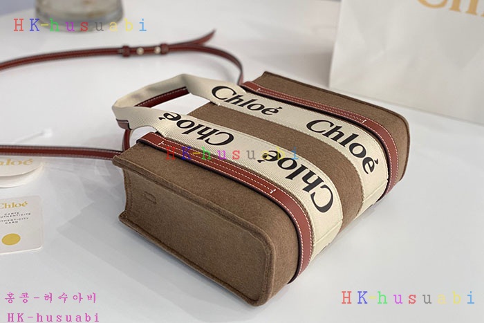 ★미러급★끌로에 펠트 스몰 WOODY 토트백 CHC23AS397-8