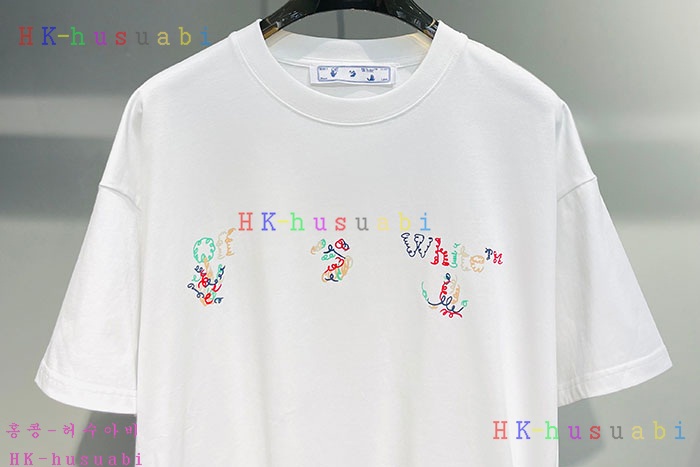 NEW 오프화이트 반팔티 신상 OF 774269