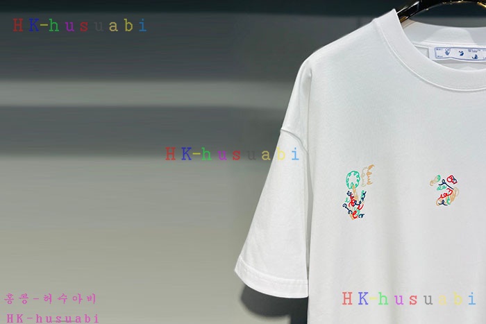 NEW 오프화이트 반팔티 신상 OF 774269