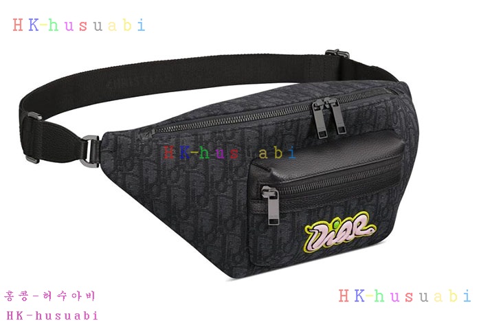 ★미러급★디올 라이더 2.0 벨트백 DIOR AND KAWS 네이비 1ESBO077-2