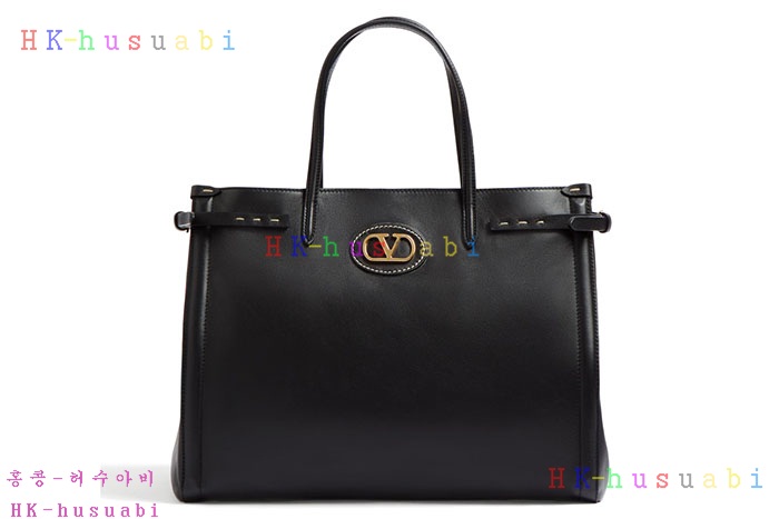 ★미러급★발렌티노 ANTIBES 미디엄 가죽 토트백 6Y2B0D16-5