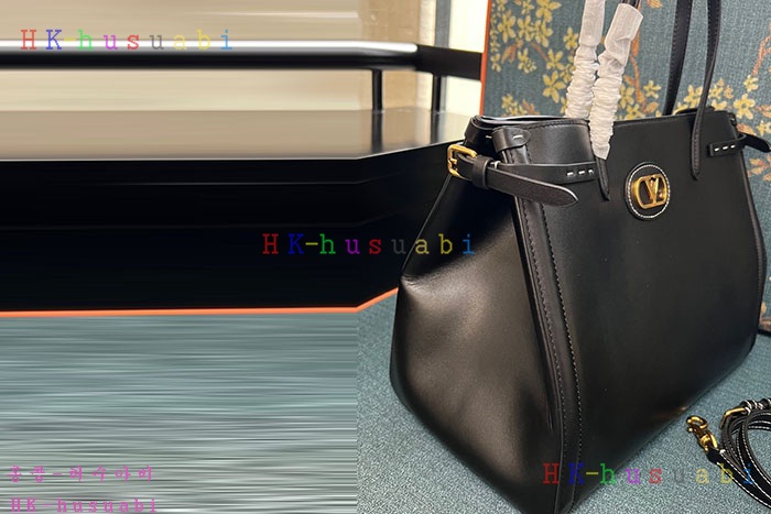★미러급★발렌티노 ANTIBES 미디엄 가죽 토트백 6Y2B0D16-5