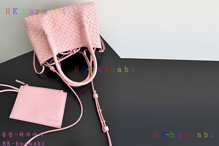 ★미러급★보테가 베네타 스몰 피나코테카 로즈 819004-3