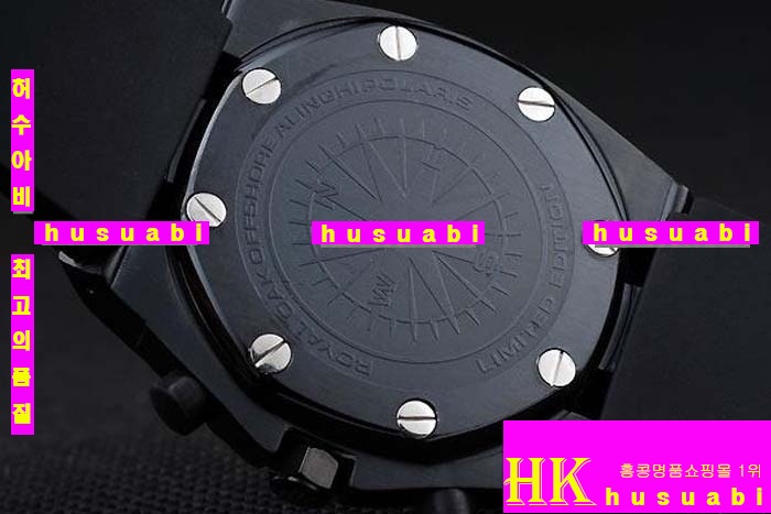  ð Replica Audemars Piguet Royal Oak Men Black Diamond Japanese Quartz Movement.928-114