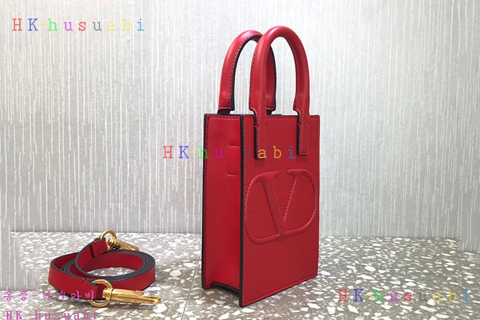 ★미러급★발렌티노 V로고 워크 폰 토트 V 572401