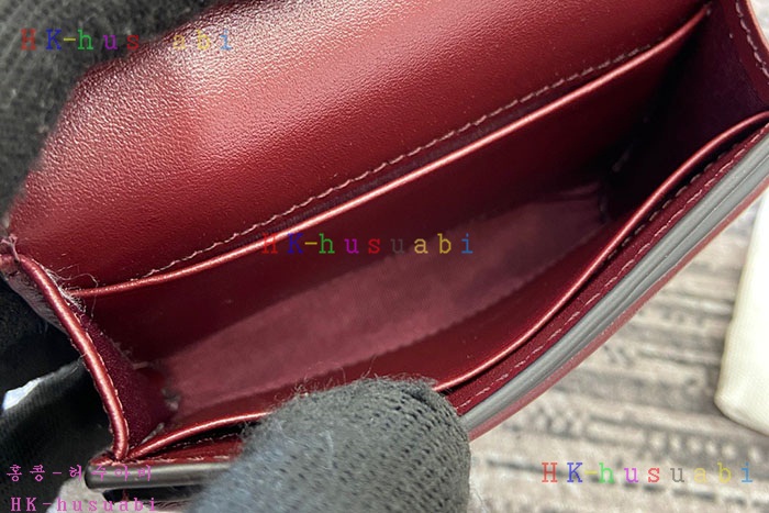 ★미러급★구찌 GG 블론디 레더 여성 카드 홀더 지갑 818795